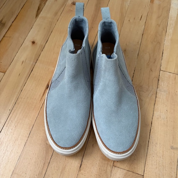 TOM'S Womens Bryce Shoes Stone Grey Suede Size 7.5 Great Condition - Picture 3 of 11